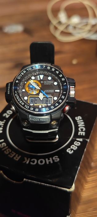 Casio G-shock GWN1000E komplet. Nowy akumulator