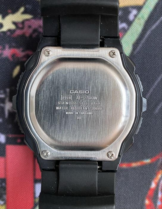 Годинник Casio AE-2100W illuminator world time