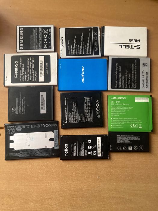 Акумулятори для різних типів телефонів