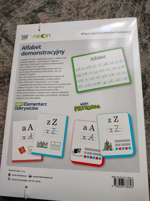 Alfabet demonstracyjny, Nowa Era