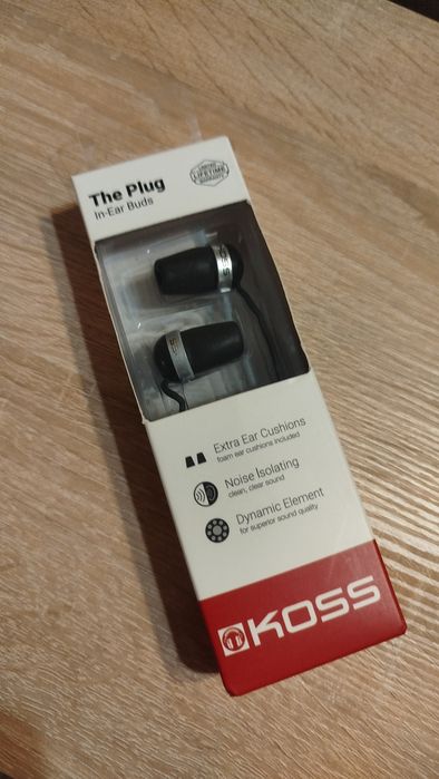 Koss the Plug дротові навушники