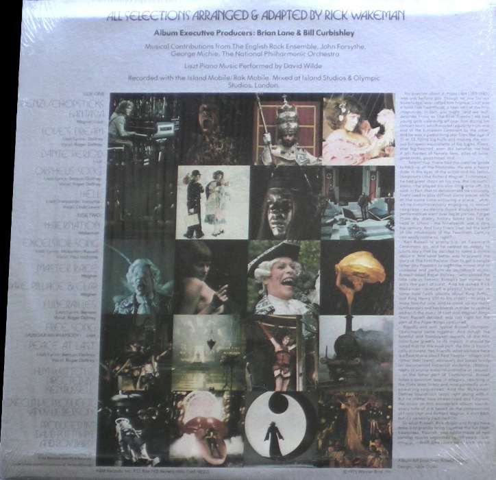 Rick Wakeman - Lisztomania (1975) & The Six Wives of Henry VIII
