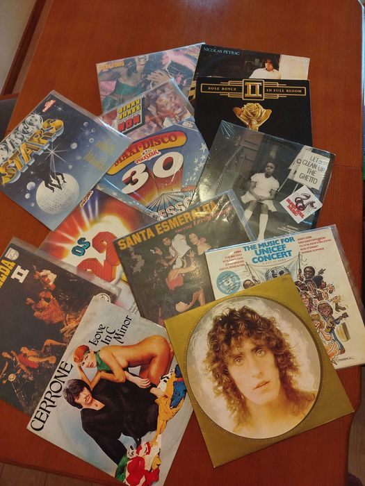 Discos antigos Vinil