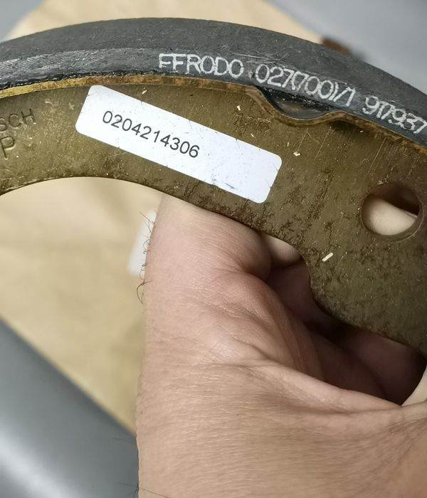 Maxilas Cintas de Travão da Bosch Ferodo