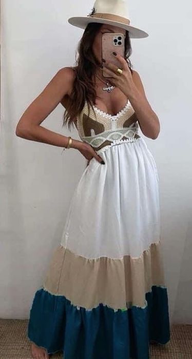 Piękne Włoskie Sukienki S M L XL