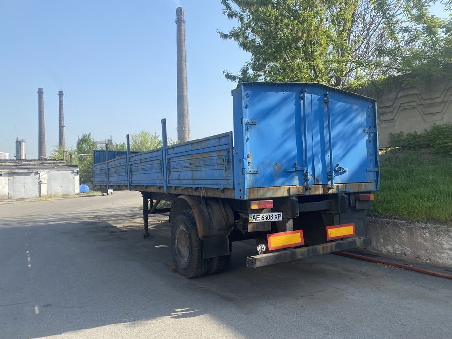 Напівпричіп МАЗ 9380 синій