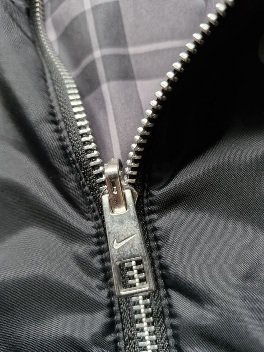 Nike kurtka dwustronna wiosenna przejściowa czarna damska młodzieżowa