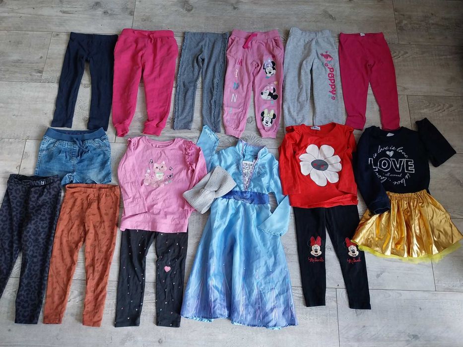 Paka ubran dziewczecych rozmiar 104 szybka wysyłka Elsa Cool Club Calzedonia