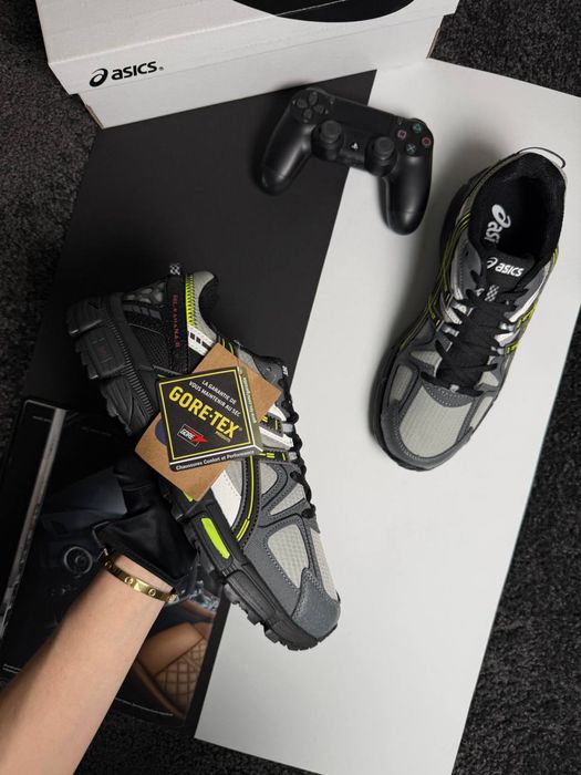 Чоловічі кросівки асікс ASICS Gel-Kahana 8 M GTX Grey Black Lime [41-45]