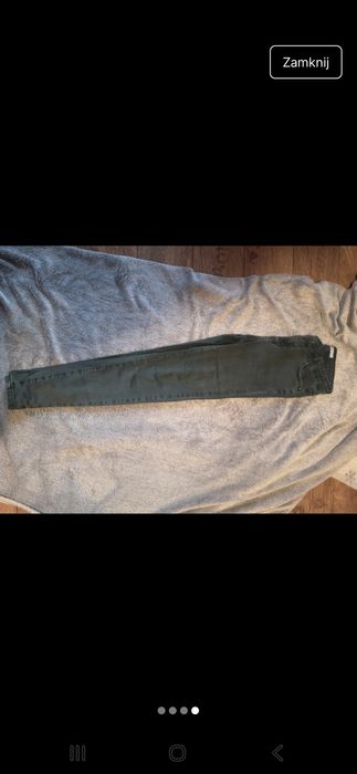 Spodnie jeansowe z kokardkami