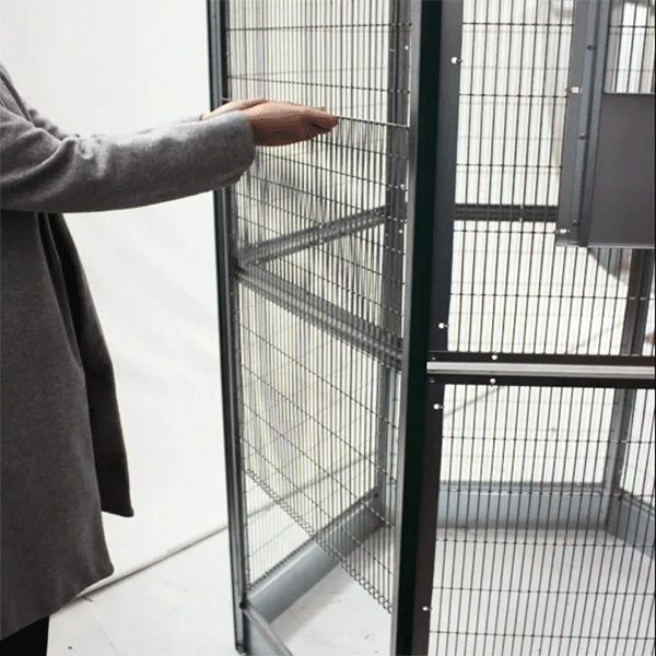 Viveiro galvanizado para pássaros Gomez y Crespo.