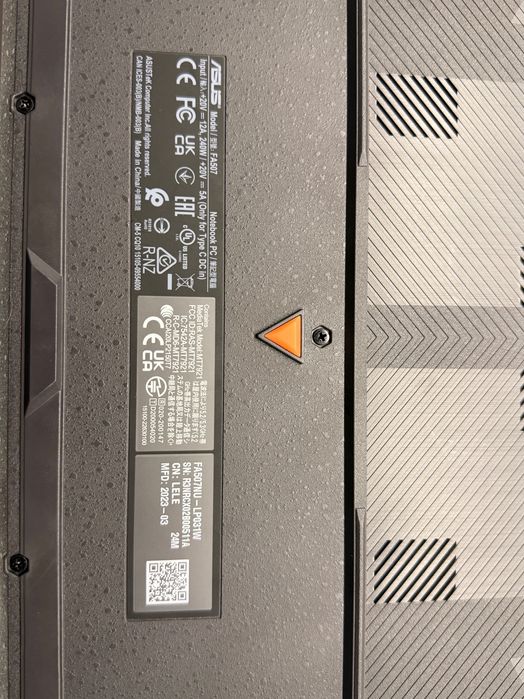 ASUS TUF Gaming A15 RTX 4060 | Ryzen 7 16GB RAM 512 GBSSD 144Hz Win11