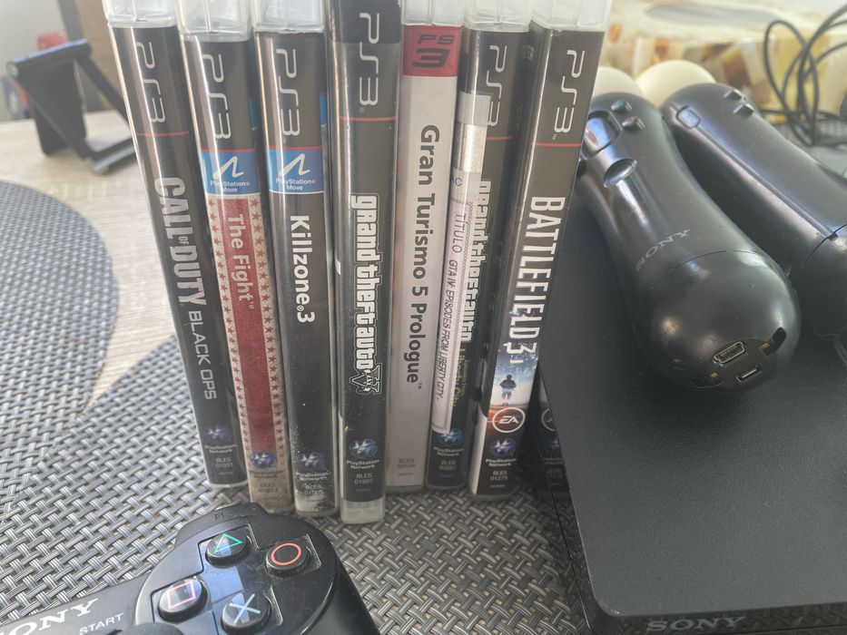 PlayStation 3 com jogos