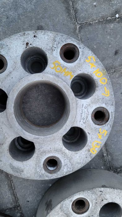 koła z adapterami 5x100=>5x130 porsche golf 4, leon 1 octavia 1 a3 8L