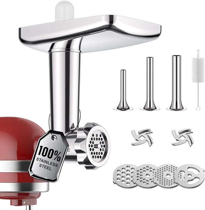 Насадка  для м'ясорубки GVODE (модель EUG1707B) для кухонних комбайнів KitchenAid.