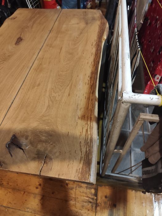 Góra stołu debowego