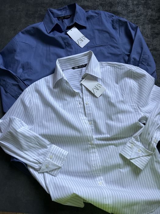 Сорочки рубашки Zara 2025 оверсайз