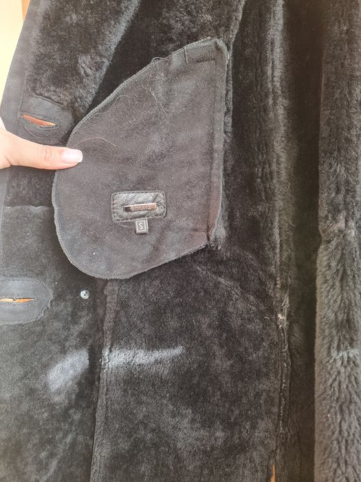 Дублянка жіноча, натуральна замша