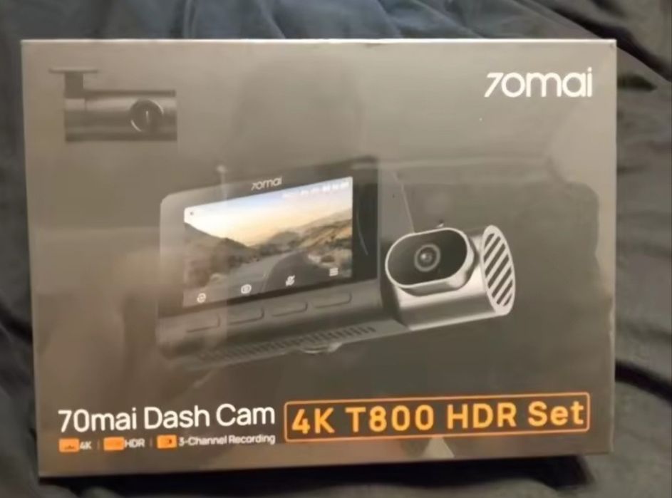 Відеореєстратор 70mai Dash Cam T800-2 4K+задня RC24