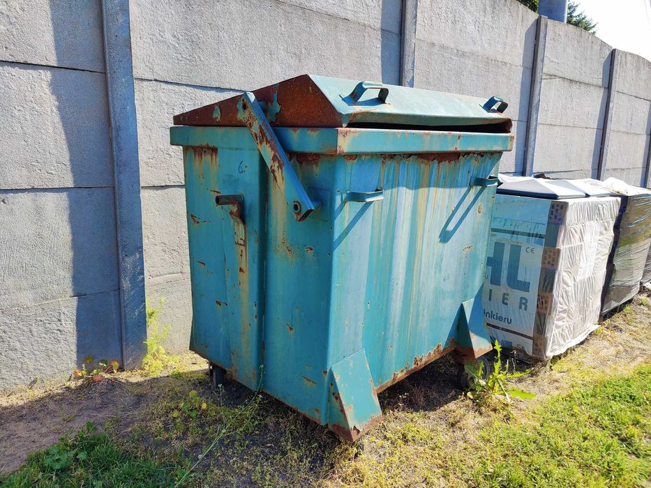 Pojemnik kontener na odpady, śmieci 1100 l