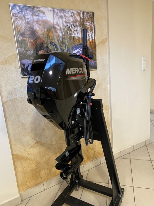 Nowy silnik zaburtowy Mercury F20 ELH rumpel OD RĘKI