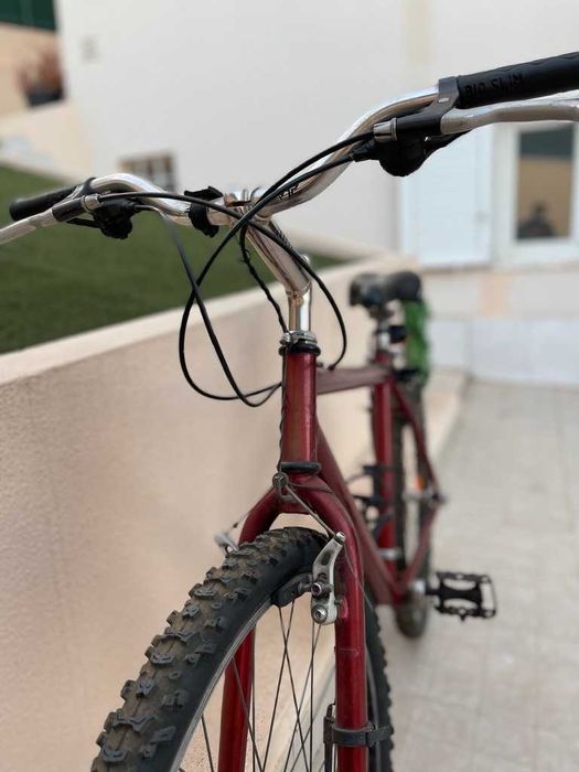 Bicicleta BTT aro 26 Shimano Alivio pneus Michelin