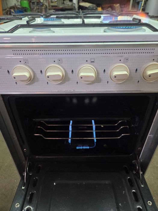 Fogão e forno a gas de botija 85x50x50