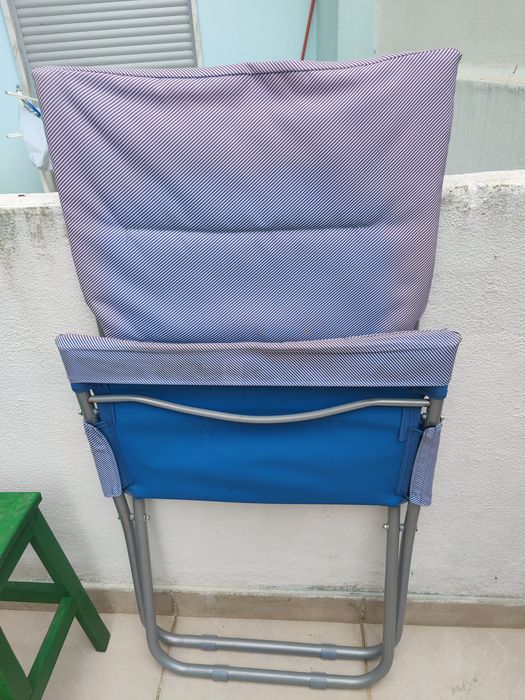 Cadeira pano dobrável