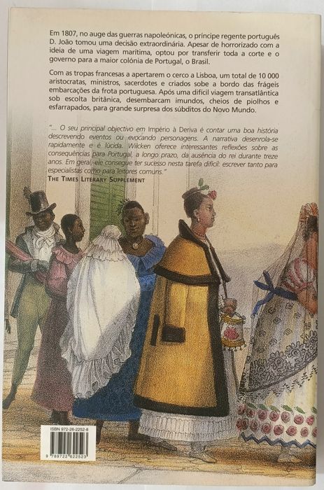Livro: "Império à Deriva. A Corte Portuguesa no Rio de Janeiro."
de Pa