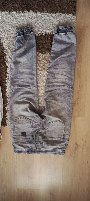 Spodnie jeansy i wyjściowe baggy i inne