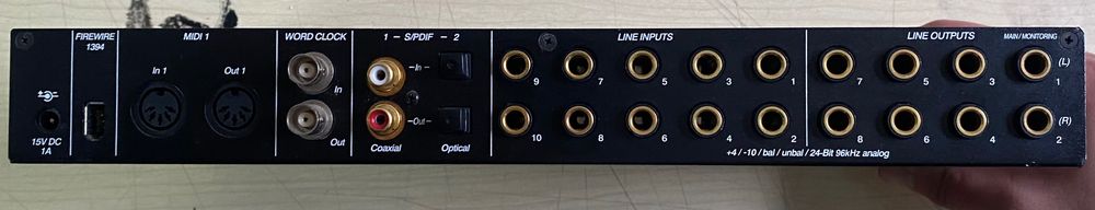 HERCULES 16/12 96kHz FireWire
