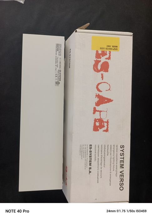 Oprawa oświetlenia awaryjnego System Verso