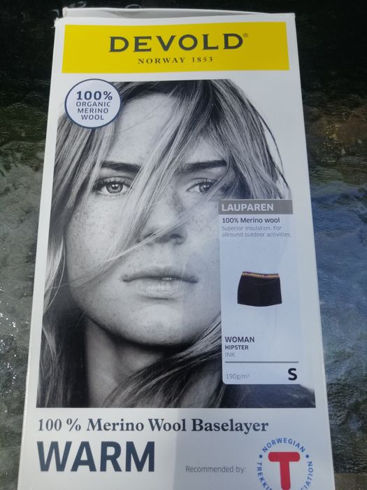 Шерстяні труси жіночі Devold. S.