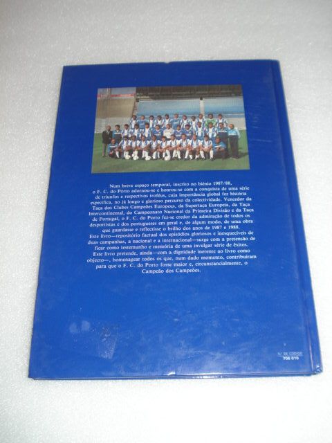 F. C. Porto - Campeão dos Campeões - Álbum campeão do mundo 87/88