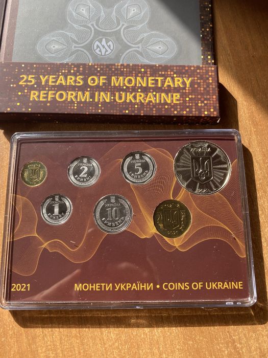 Річний набір монет 2021