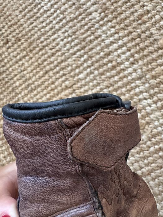 Luvas de mota de pele
