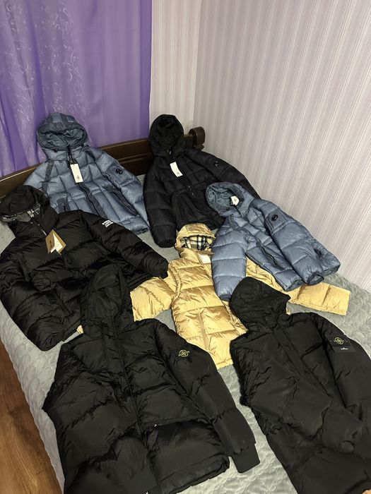 Куртки Burberry.C.P company.Stone Island