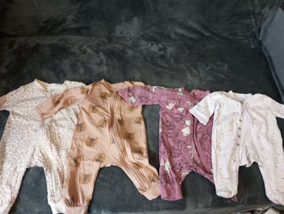 Paczka ubranek dla dziewczynki rozmiar 56