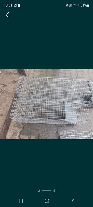 Klatka łapka na lisy koty psy itp Klatka łapka na lisy koty psy itp Kl