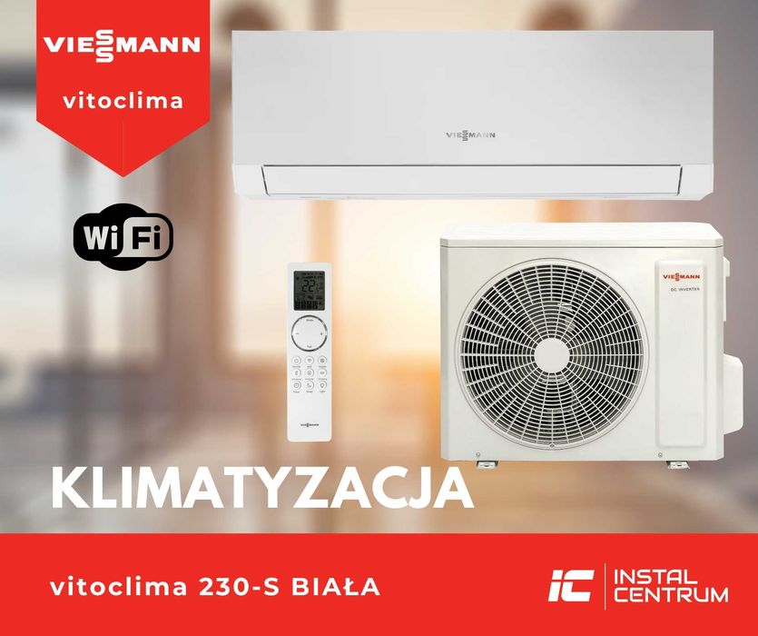 klimatyzacja Viessmann MULTISPLIT na 3 pokoje, MONTAŻ cała POLSKA