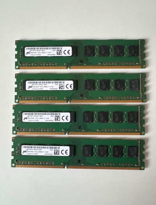 32Go (4x8Go) DDR3L-12800U Memórias RAM