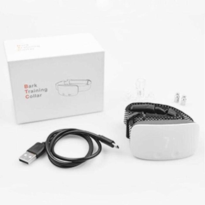 PORTES GRÁTIS Coleira Anti-Latido Som+Vibração+Choque - NOVO