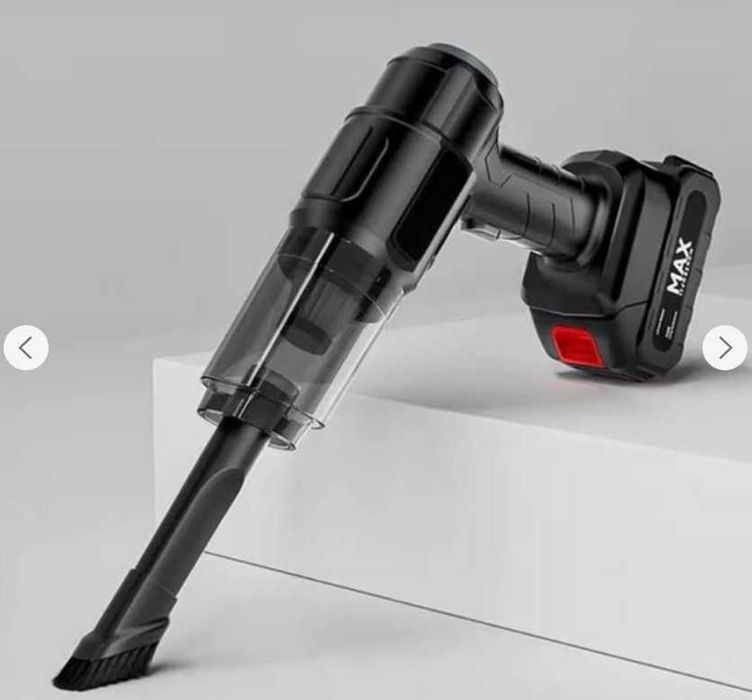 Акумуляторний пилосос для авто і дома Чорний