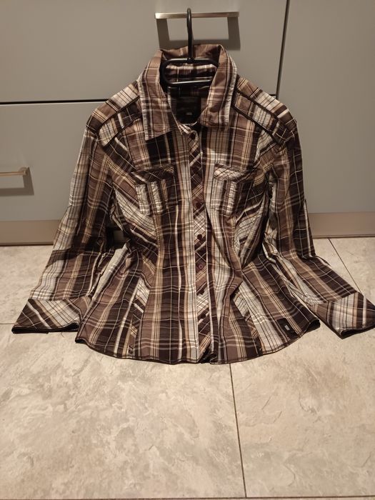 Bawełna bluzka koszulowa damska rozmiar XL