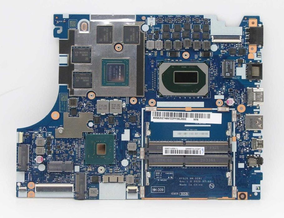 Материнская плата Lenovo ThinkBook 15p NM-D091 i5-10300H SRH8Q