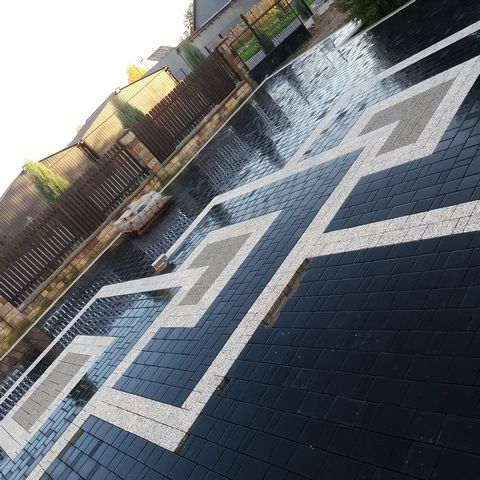 Kompleksowe układanie kostki brukowej