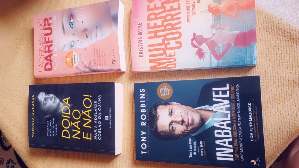 Livros vários usados