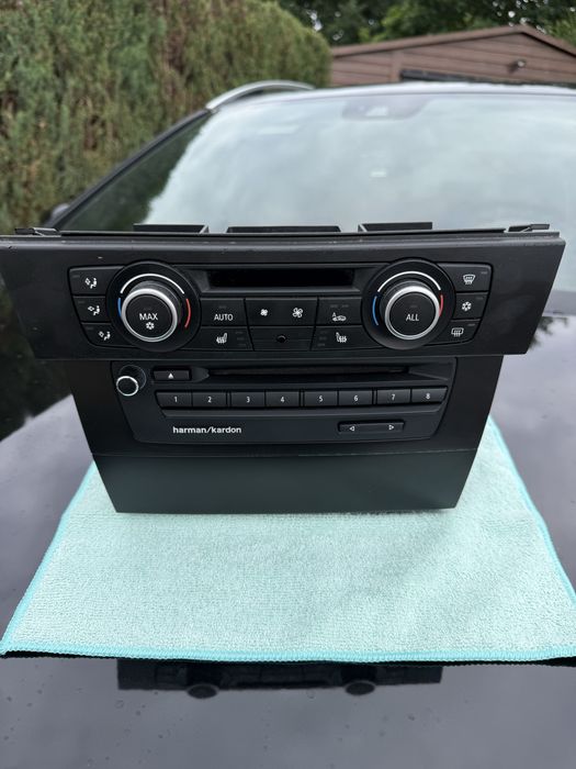 Radio Bmw 952718601 Zestaw Nawigacja BMW CIC Harman/Kardon + Combox Bluetooth + Panel Klimatyzacji LCI BMW e91 e90 itd.