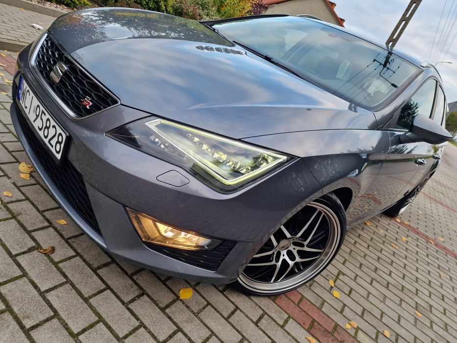 "Leon FR" 1.8 180 km. Piekny. Servis "Perfect Stan "