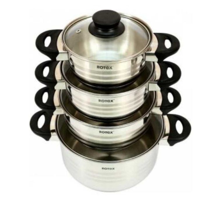 Набор кастрюль Rotex RC022-8L Milano